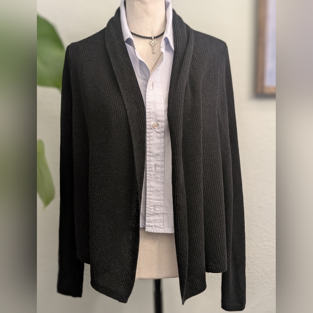 Eileen Fisher Black Knit Sweater